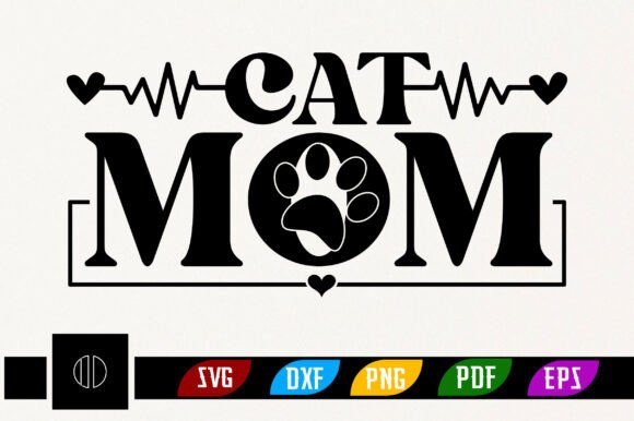 Cat Mom Shirt Graphics: A Crafts Must-Have for Handmade Business