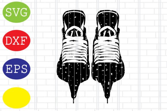 Distressed Hockey Ice Skates Svg Graphics and Crafts Review