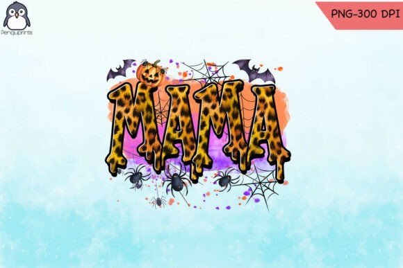 Halloween Mom Mama Spider PNG: A Versatile Graphic for Crafts and Commercial Projects