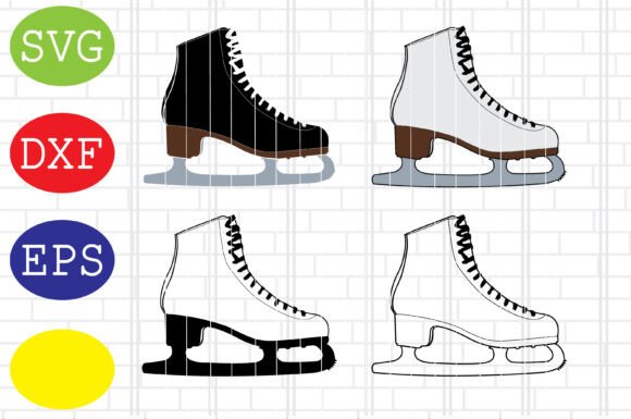 Ice Skating Boots SVG: A Versatile Graphic for Crafts and Merch