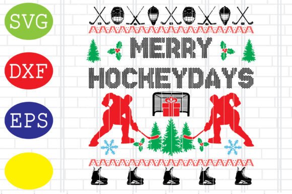 Merry Hockeydays Svg: A Versatile Graphic Design Asset for Crafts and Content Creators