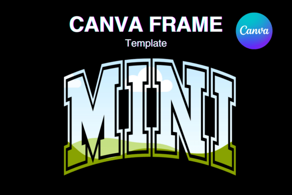 MINI Canva Frame MAMA Varsity MOM Shirt – A Graphics & Crafts Design Asset for Modern Branding