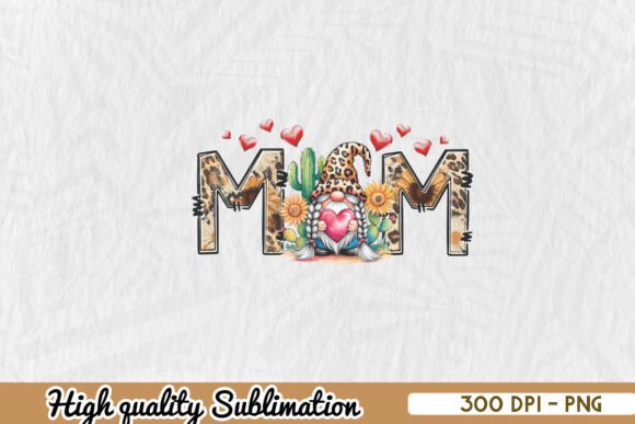 Mom Gnomes Sublimation PNG: A Versatile Design for Real Projects