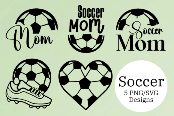 Soccer Mom Bundle: A Versatile Graphic Design Asset for Crafts and Merch